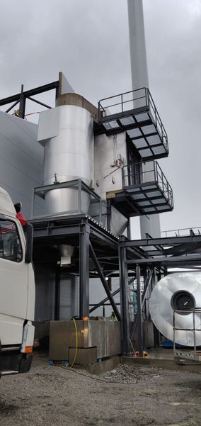 Industrial fans for industrial buildings