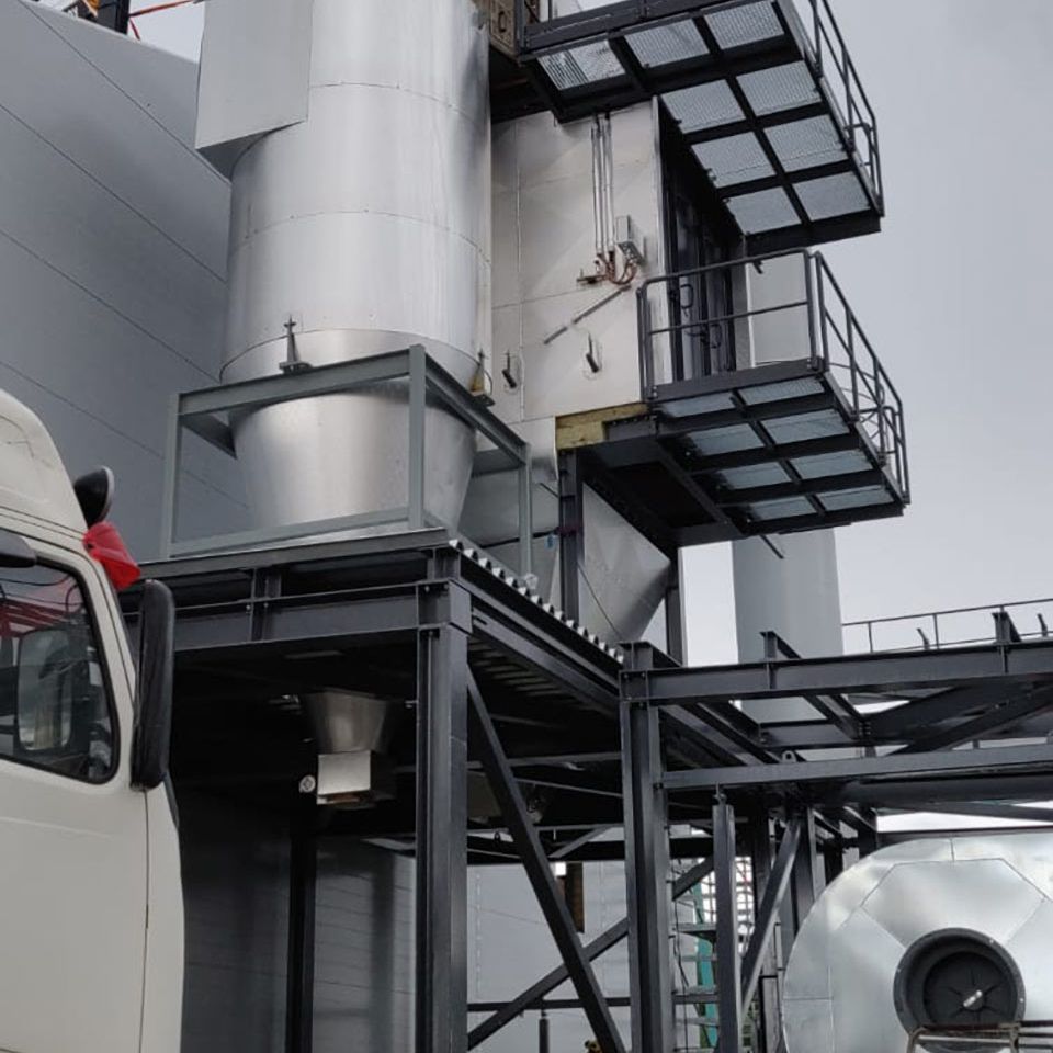 Industrial fans for industrial buildings