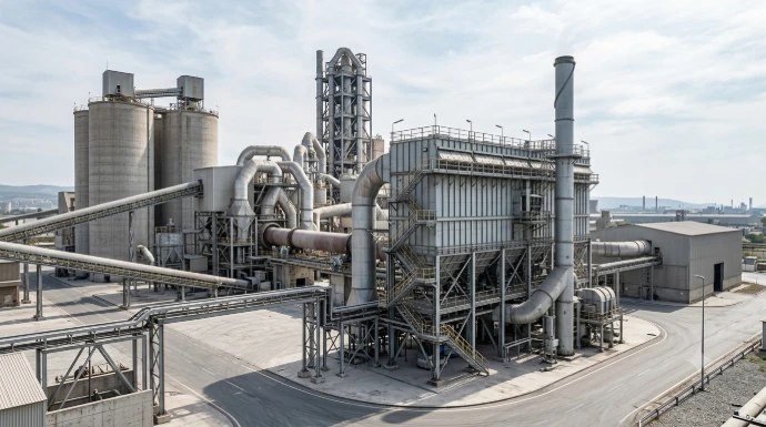 Efficient emission control for mineral processing